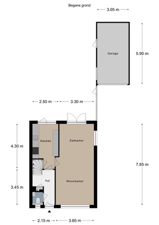 Floorplan - Kolmondstraat 112, 6291 HP Vaals